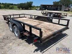 2003 Big Tex 10PI 16ft. T/A Pipe Top Utility Trailer