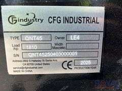 Unused 2025 CFG Industrial QNT45 Mini Excavator