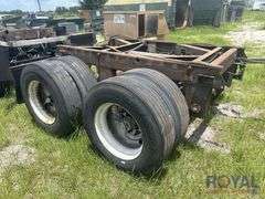 Tandem Axle Rear Truck Frame