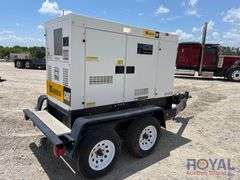 2014 MultiQuip WhisperWatt 40kW Three-Phase Diesel Generator