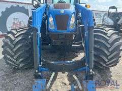 2018 New Holland TS6.120 4WD 96HP Agricultural Tractor
