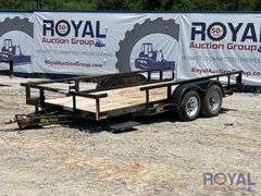2003 Big Tex 10PI 16ft. T/A Pipe Top Utility Trailer