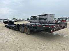 2000 Trail King TK70DGHT 45 Ton 44ft. Step Deck T/A Hydraulic Tail Trailer
