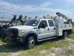2011 Ford F-550 Iowa 1015 3,200LB Crane Mechanics Truck
