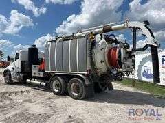 2017 Kenworth T880 T/A Aquatech Combination Sewer Jetter Vacuum Truck