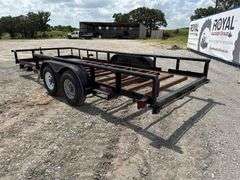 2003 Big Tex 10PI 16ft. T/A Pipe Top Utility Trailer