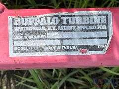 2017 Buffalo Turbine BT-CYC8KK Cyclone 8000 S/A Towable Debris Blower
