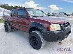 2001 Nissan Frontier Crew Cab Pickup Truck