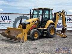 2018 Caterpillar 416F2 4x4 Extendahoe Loader Backhoe