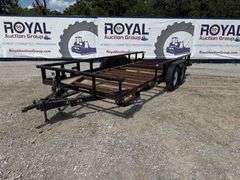 2003 Big Tex 10PI 16ft. T/A Pipe Top Utility Trailer