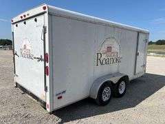 2007 Pace American JT716TA2 20ft T/A Enclosed Trailer