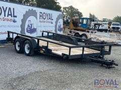 2005 Big Tex 10PI 16ft. T/A Pipe Top Utility Trailer