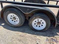 2004 Big Tex 10PI 16ft. T/A Pipe Top Utility Trailer