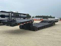 2000 Trail King TK70DGHT 45 Ton 44ft. Step Deck T/A Hydraulic Tail Trailer