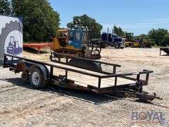 2003 Big Tex 10PI 16ft. T/A Pipe Top Utility Trailer