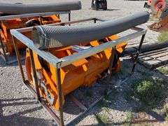 2025 LandHonor DCM-11-250G Hydraulic Double Discharge Concrete Mixer Skid Steer Attachment