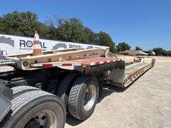 2009 Trail King TK110HDG-523 RGN 66 Ton Tri-Axle Lowboy Trailer