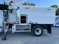 2022 Ford F-750 Super Duty Altec LR756 56ft. Insulated Forestry Chipper Bucket Truck