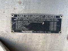 2007 Reitnouer 40 Ton T/A Heavy Haul Flatbed Trailer