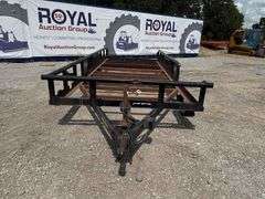 2003 Big Tex 10PI 16ft. T/A Pipe Top Utility Trailer