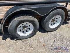 2004 Big Tex 10PI 16ft. T/A Pipe Top Utility Trailer