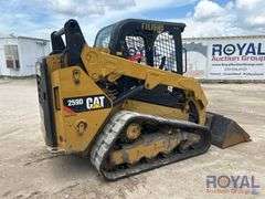 2017 Caterpillar 259D Two Speed Compact Track Loader Skid Steer