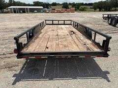 2003 Big Tex 10PI 16ft. T/A Pipe Top Utility Trailer
