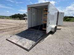 2022 Continental 16ft T/A Enclosed Trailer