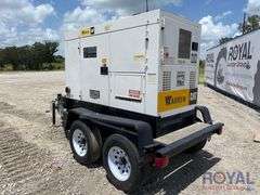 2014 MultiQuip WhisperWatt 40kW Three-Phase Diesel Generator