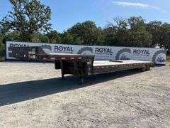 2000 Trail King TK70SA-48.2 T/A 43 Ton Hydraulic Slide Axle Step Deck Trailer