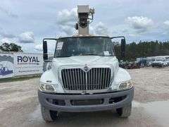 2014 International DuraStar 4300 Terex BT3063 30,000lb 63ft Crane Truck