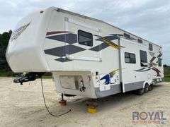 2007 Dutchmen Victory Lane 38SRV 40FT. Tri-Axle 5th Wheel Toy Hauler Travel Trailer