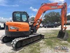 2018 Doosan DX85R-3 Midi Excavator