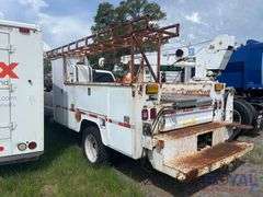 2000 Ford F-450 Auto Crane 6006H 6,000LB Crane Service Truck