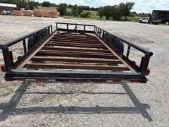 2003 Big Tex 10PI 16ft. T/A Pipe Top Utility Trailer