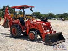 2001 Kubota L35 4WD Tractor Loader Backhoe