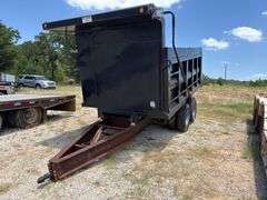 Home Made Hydraulic Dump Trailer