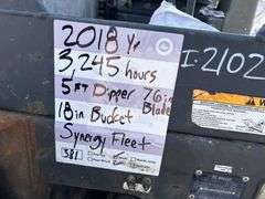2018 Bobcat E50 Mini Excavator