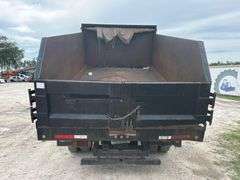 2017 Isuzu NPR Crew Cab 14FT Landscape Dump Truck