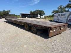 2000 Trail King TK70SA-48.2 T/A 43 Ton Hydraulic Slide Axle Step Deck Trailer
