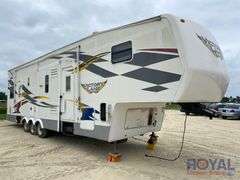 2007 Dutchmen Victory Lane 38SRV 40FT. Tri-Axle 5th Wheel Toy Hauler Travel Trailer