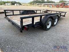 2005 Big Tex 10PI 16ft. T/A Pipe Top Utility Trailer