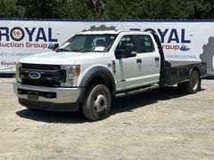 2019 Ford F-450 4x4 Crew Cab Gooseneck 11FT. Flatbed Truck