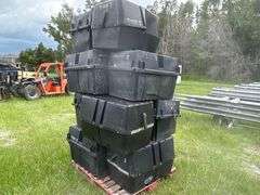 Pallet of Quardguard Crash Cushions