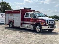 2005 Ford F650 SVI Crew Cab Hazmat Truck