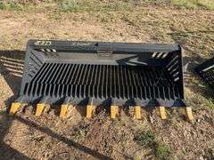 2025 LandHonor RB-14-84W 84in Rock Bucket Skid Steer Attachment