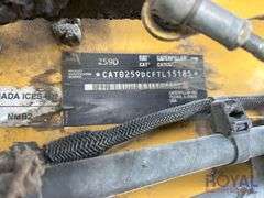 2017 Caterpillar 259D Two Speed Compact Track Loader Skid Steer