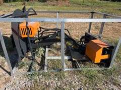 2025 LandHonor ABC-13-125A Hydraulic 42in Articulating Brush Cutter Skid Steer Attachment