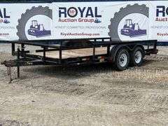 2005 Big Tex 10PI 16ft. T/A Pipe Top Utility Trailer