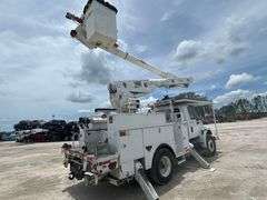 2013 International DuraStar 4400 Altec AM547 50FT Material Handling Insulated Forestry Bucket Truck